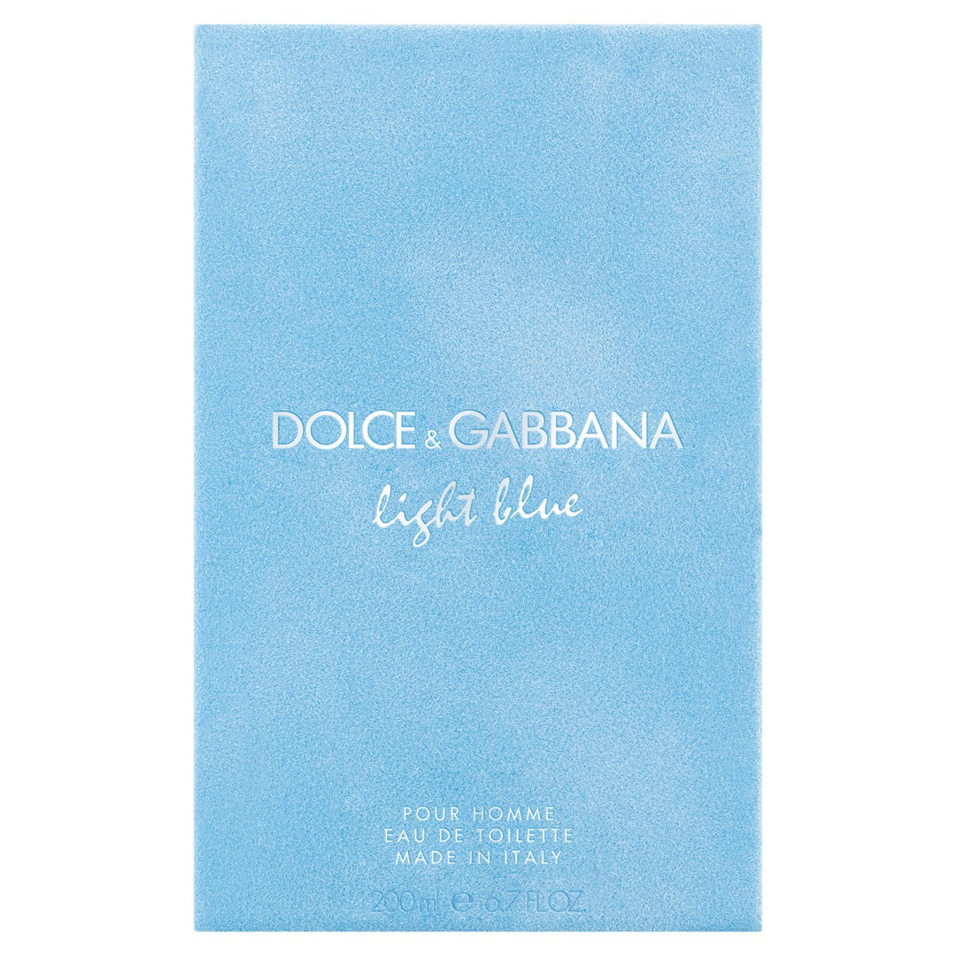 Light Blue Pour Homme Eau de Toilette 200ml